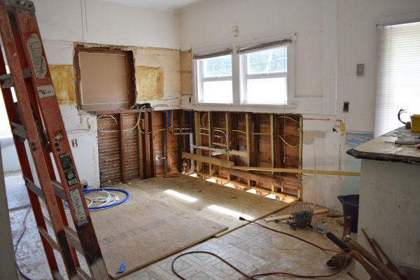 Bathroom Demolition in North Canton