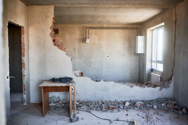 Wall Demolition in North Canton