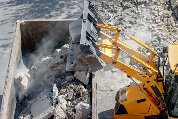 Stone Demolition in North Canton