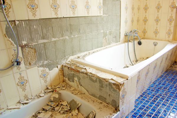 Shower Demolition in North Canton