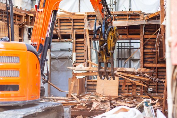Cabin Demolition in North Canton