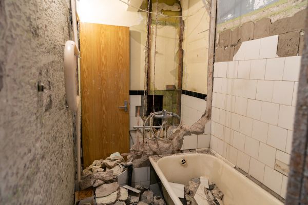 Shower Tile Demolition in North Canton