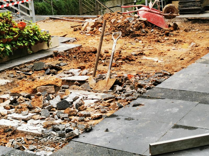 Residential Demolition Site